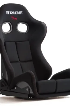 Low Price Bride GIAS III Low Max Reclinable Seat Black Carbon Aramid Shell w/ Black Fabric and Standard Cushion