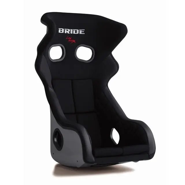 Bride XERO RS Low Max Seat w/ Silver FRP Shell and Black Fabric Holiday Sale