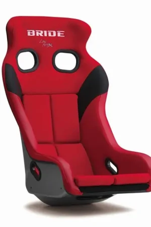 Bride XERO VS Low Max Seat w/ Silver FRP Shell and Red Fabric Brand New