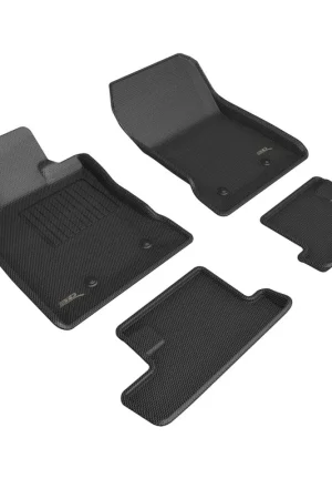 3DMaxpider Front and Rear All-Weather Floor Liner Set Black 2022-2024 BRZ / 2022-2024 GR86 Fresh Stock