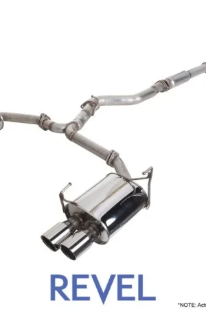 Free Shipping Revel Touring-S Cat Back w/ Polished Stainless Tips 2022-2024 WRX