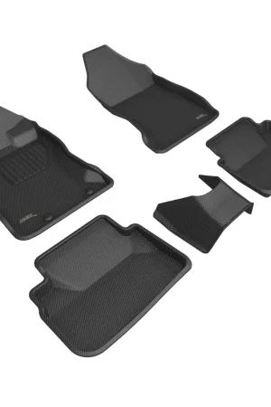 Super Sale 3DMaxpider Front and Rear All-Weather Floor Liner Set Black 2022-2024 WRX