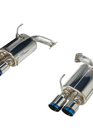 Remark Muffled Axle Back w/ Single Wall Burnt Stainless Tips 2022-2024 WRX Buy Direct