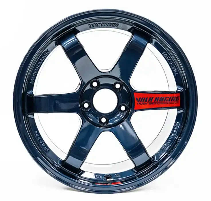 Fast Shipping Volk Racing TE37SL Mag Blue 18x10.0 +40mm 5x114.3 2015-2024 WRX / 2011-2021 STI