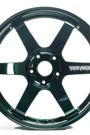 Sale Volk Racing TE37 SAGA S-Plus British Racing Green 18X9.5 +38 5x114.3 2015-2024 WRX / 2011-2021 STI