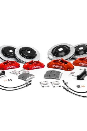 Rotora Big Brake Kit 6/4 Piston Calipers w/ Slotted Rotors 2022-2024 WRX w/ Manual E-Brake Modern