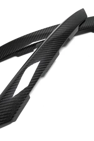 Molded Innovations Gloss Carbon Fiber Front Grill Trim Cover Set 2022-2024 WRX Express Delivery