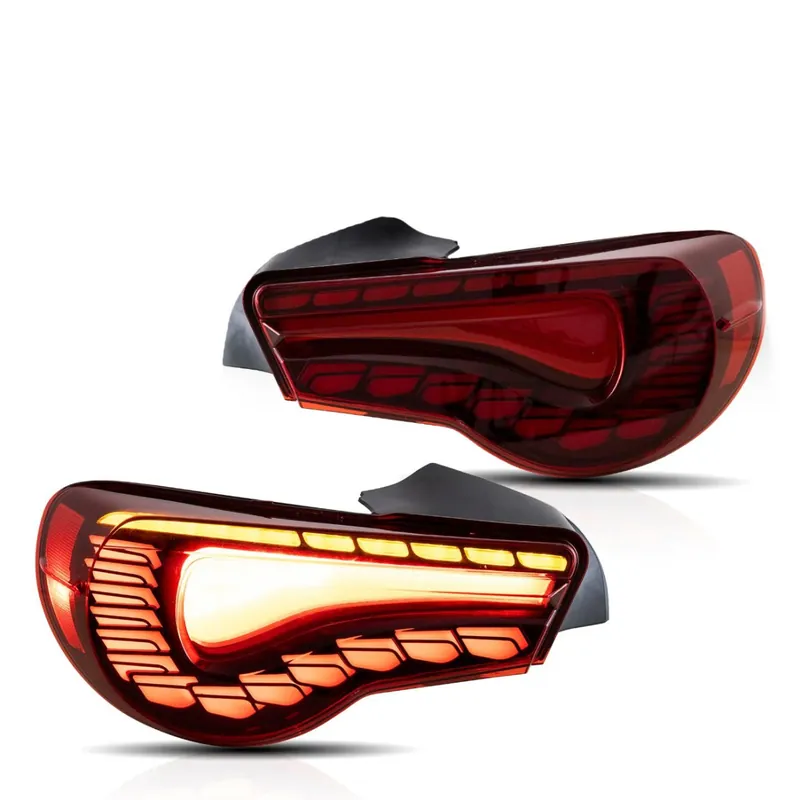 Molded Innovations Phantom Series Stepped Style Sequential Gen2 LED Tail Lights w/ Red Lens 2013-2021 BRZ / 2013-2016 FRS Viral