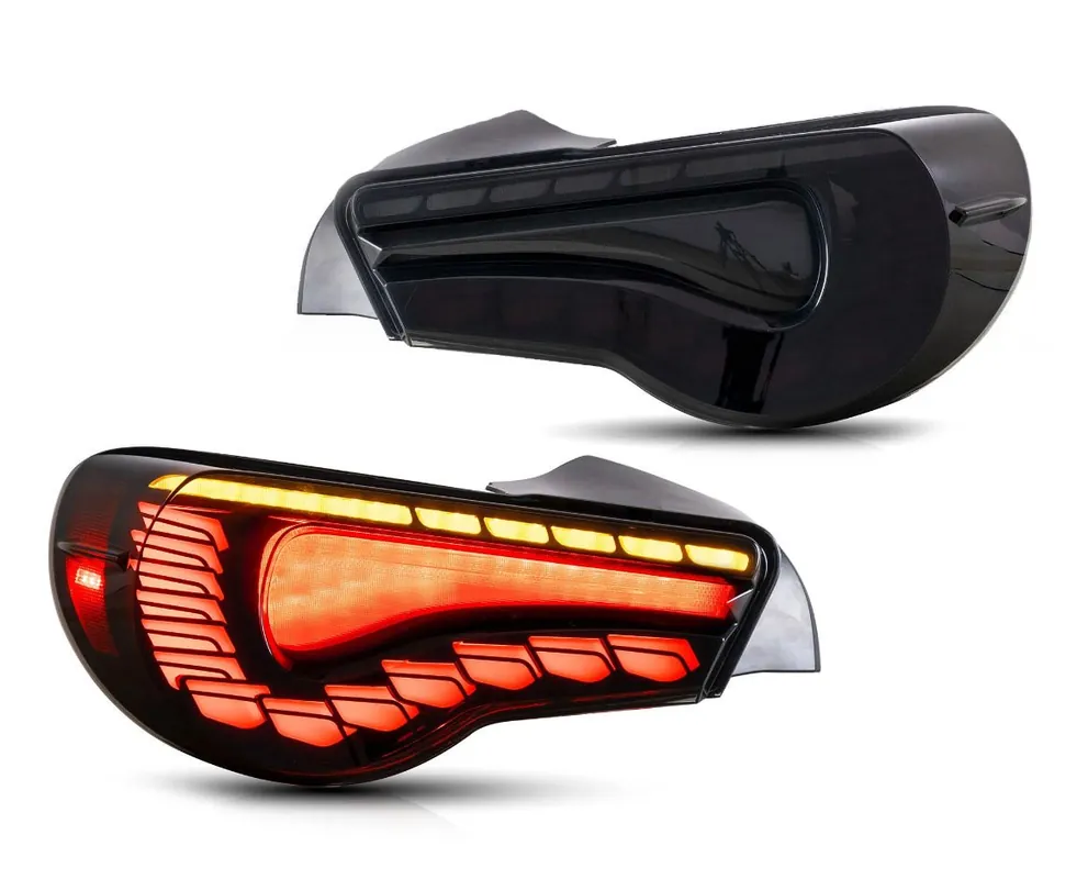 Molded Innovations Phantom Series Stepped Style Sequential Gen2 LED Tail Lights w/ Smoked Lens 2013-2021 BRZ / 2013-2016 FRS Big Sale