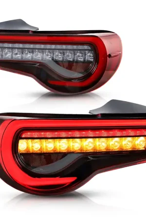 Molded Innovations Phantom Series OEplus Style Sequential Gen2 LED Tail Lights w/ Red Lens 2013-2021 BRZ / 2013-2016 FRS Popular