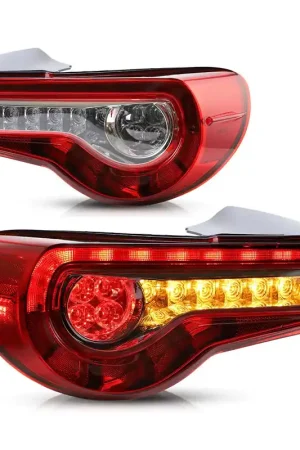 Molded Innovations Phantom Series OE Style Sequential Gen2 LED Tail Lights w/ Red Lens 2013-2021 BRZ / 2013-2016 FRS Don’t Miss Out