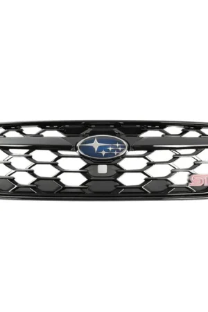 Seasonal Sale Subaru OEM JDM STI Sport R Grille Dark Silica Black 2022-2024 WRX
