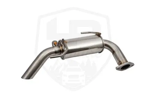 High Quality Lachute Performance Stainless Steel Muffled Axle Back w/ Slash Cut Tip 2010-2019 Outback 2.5L