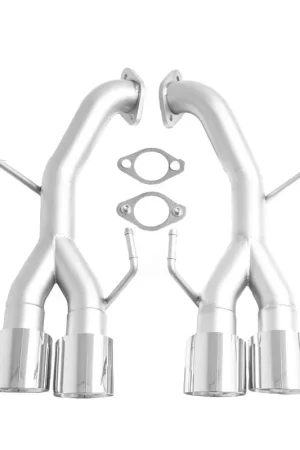 Don’t Miss Out cp-e Austenite Axle Back Exhaust w/ Polished 4" Double Wall Tips 2015-2018 STI / 2015-2021 WRX