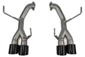 Luxury cp-e Austenite Axle Back Exhaust w/ Black 4" Double Wall Tips 2015-2018 STI / 2015-2021 WRX