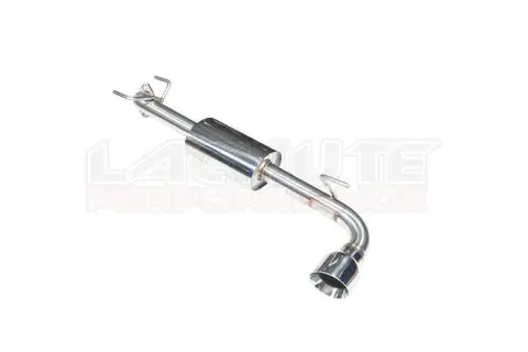 Lachute Performance Stainless Steel Muffled Axle Back w/ Double Wall Polished Tip 2017-2022 Impreza Sedan Limited Edition