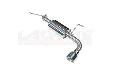 Lachute Performance Stainless Steel Muffled Axle Back w/ Double Wall Polished Tip 2013-2017 Crosstrek / 2012-2016 Impreza Hatchback Affordable