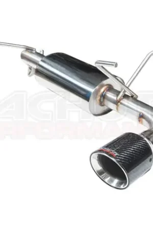 Top Pick Lachute Performance Stainless Steel Muffled Axle Back w/ Carbon Cover and Double Wall Polished Tip 2013-2017 Crosstrek / 2012-2016 Impreza Hatchback