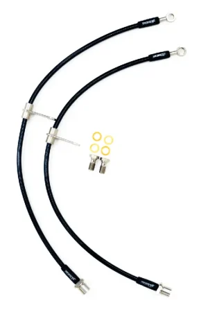Seasonal Sale Rotora Stainless Steel Front Brake Lines 2002-2005 WRX