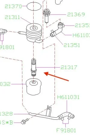 Instant Buy Subaru OEM Engine Oil Cooler Bolt 2004-2021 STI 2002-2006 STI / 2005-2012 Legacy GT