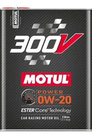 Motul 300V 0W-20 Power Full Synthetic Motor Oil 2L Bottle Viral