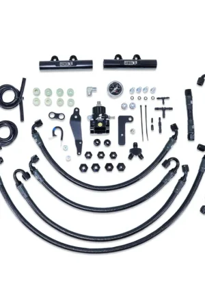 Time-Limited IAG PTFE Fuel System Kit w/ Lines, Rails and FPR 2008-2014 WRX / 2008-2021 STI