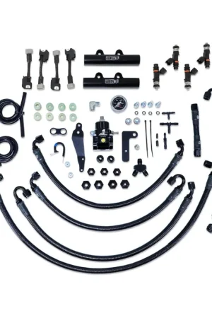 Same Day Shipping IAG PTFE Fuel System Kit w/ Lines, Rails, FPR and FIC 1000cc Injectors 2008-2014 WRX / 2008-2021 STI