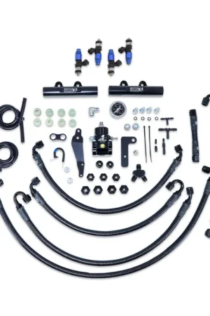 IAG PTFE Fuel System Kit w/ Lines, Rails, FPR and FIC 2150cc Injectors 2008-2014 WRX / 2008-2021 STI Worldwide Shipping