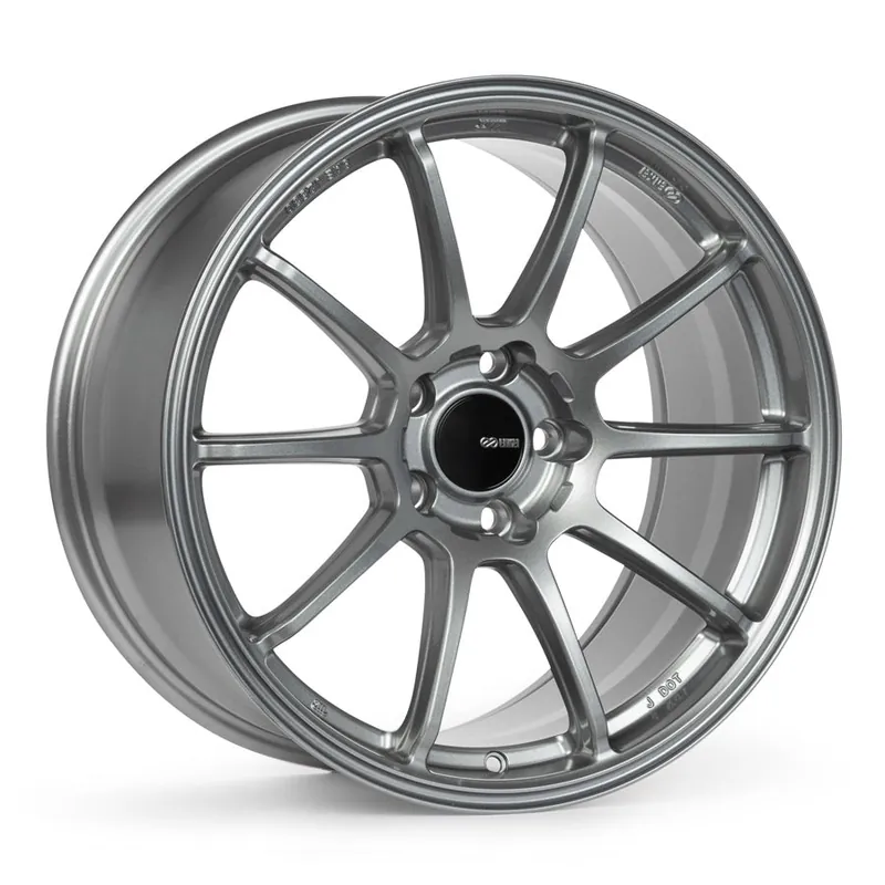 Brand New Enkei Triumph Storm Gray 18x9.5 5x100 38mm Offset