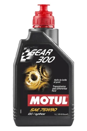 Motul Gear 300 75W90 Gear Oil 1L Bottle While Supplies Last