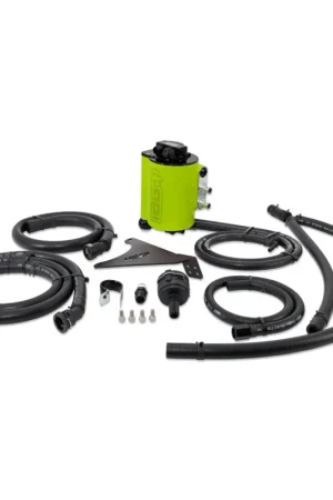 Final Sale IAG Performance V3 Street Series Air / Oil Separator (AOS) Neon Yellow 2022-2025 WRX