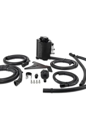 Seasonal Sale IAG Performance V3 Street Series Air / Oil Separator (AOS) Wrinkle Black 2022-2025 WRX