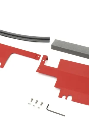 Wholesale Perrin 2pc Radiator Shroud For Use w/ OEM Intake Scoop Red 2015-2021 WRX / 2015-2021 STI