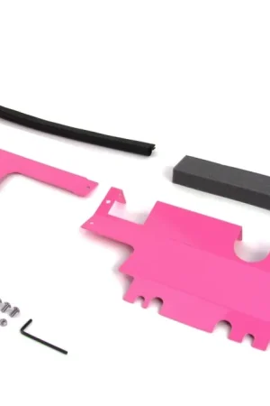Bulk Order Perrin 2pc Radiator Shroud For Use w/ OEM Intake Scoop Hyper Pink 2015-2021 WRX / 2015-2021 STI