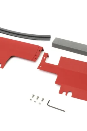Fresh Stock Perrin 2pc Radiator Shroud For Use w/out OEM Intake Scoop Red 2015-2021 WRX / 2015-2021 STI