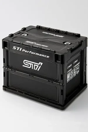 Subaru JDM Folding Container Small Black Buy Today