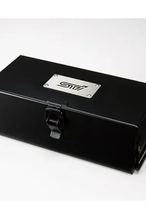 Subaru JDM Steel Storage Box Medium Black Seasonal Sale