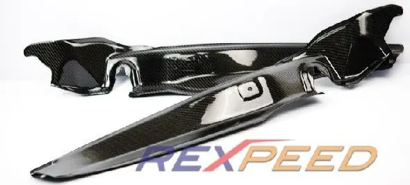 Rexpeed Dry Carbon Fiber Front Fender Inner Air Outlet Duct 2015-2021 WRX / 2015-2021 STI Flash Sale