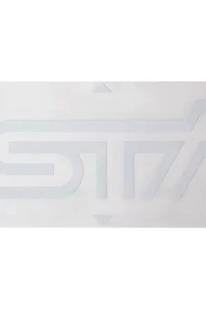 Certified Subaru JDM STI Decal Type D White