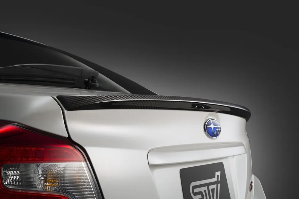 Subaru JDM STI Dry Carbon Trunk Spoiler 2015-2021 WRX / 2015-2021 STI Genuine