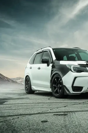 Deal Compressive Tuning Revugu Adjustable Side Skirts 2014-2018 Forester