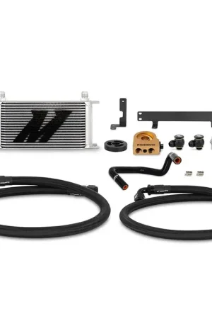 One Day Deal Mishimoto Silver Thermostatic Oil Cooler Kit 2022-2024 WRX
