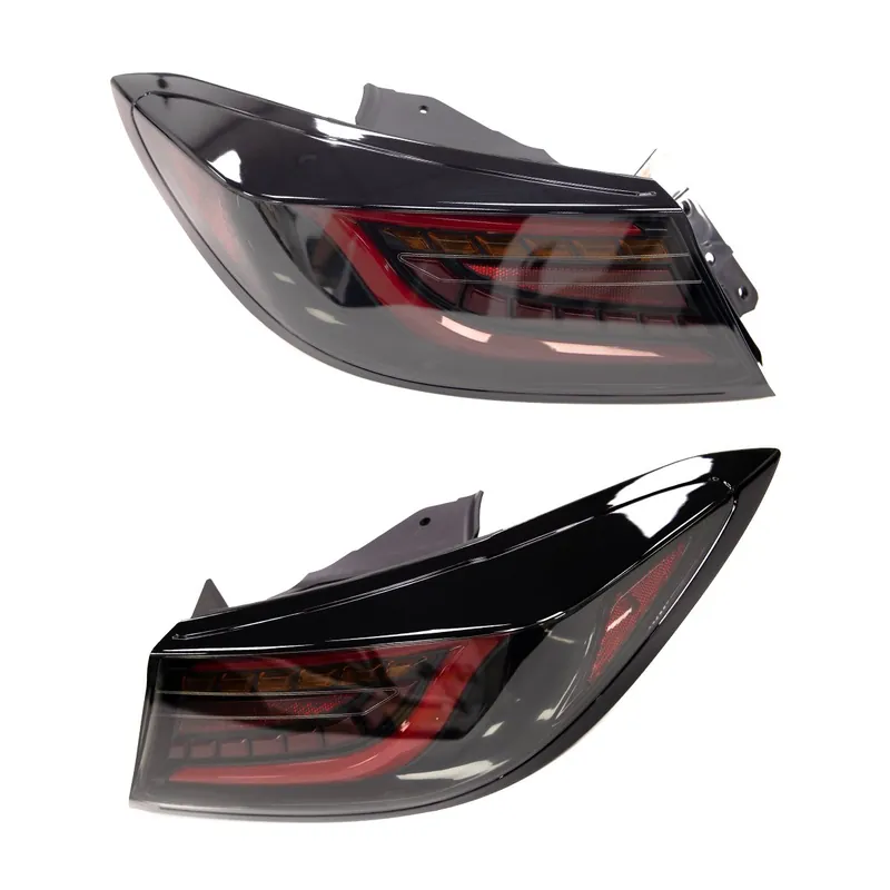 Trusted Brand Molded Innovations CS Style Sequential LED Tail Lights Smoke Lens w/ Black Base & Red Bar 2022-2024 BRZ / 2022-2024 GR86