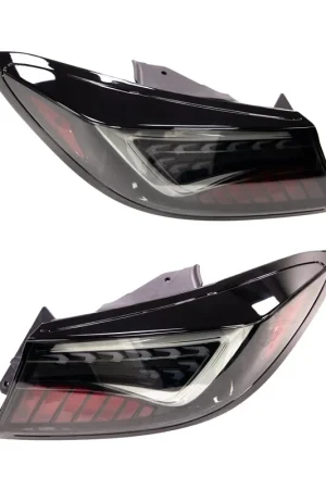 Molded Innovations EVO+ Style Sequential LED Tail Lights Smoke Lens w/ Black Base & White Bar 2022-2024 BRZ / 2022-2024 GR86 Trusted Brand