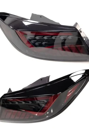 Molded Innovations EVO+ Style Sequential LED Tail Lights Smoke Lens w/ Black Base & Red Bar 2022-2024 BRZ / 2022-2024 GR86 Best Seller