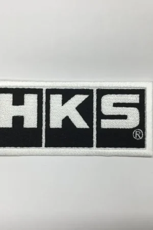 HKS Black / White Logo Patch Editor’s Pick