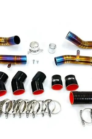 No Minimum Order ETS Front Mount Intercooler Piping Kit Anodized Burned Titanium 2022-2024 WRX