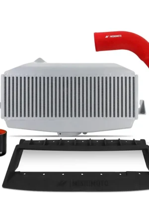 Mishimoto Top Mount Intercooler Silver w/ Red Charge Pipe Kit 2022-2024 WRX Reduced Price