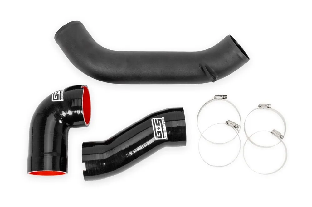 Authentic Grimmspeed Post MAF Piping Kit Black 2022-2025 WRX