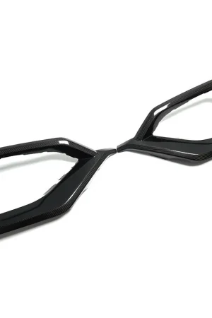 Molded Innovations Gloss Carbon Fiber Fog Light Surround Cover Pair 2022-2024 WRX Direct From Manufacturer